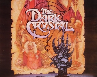 The Dark Crystal-an Original Japanese Movie Poster of Jim Henson's