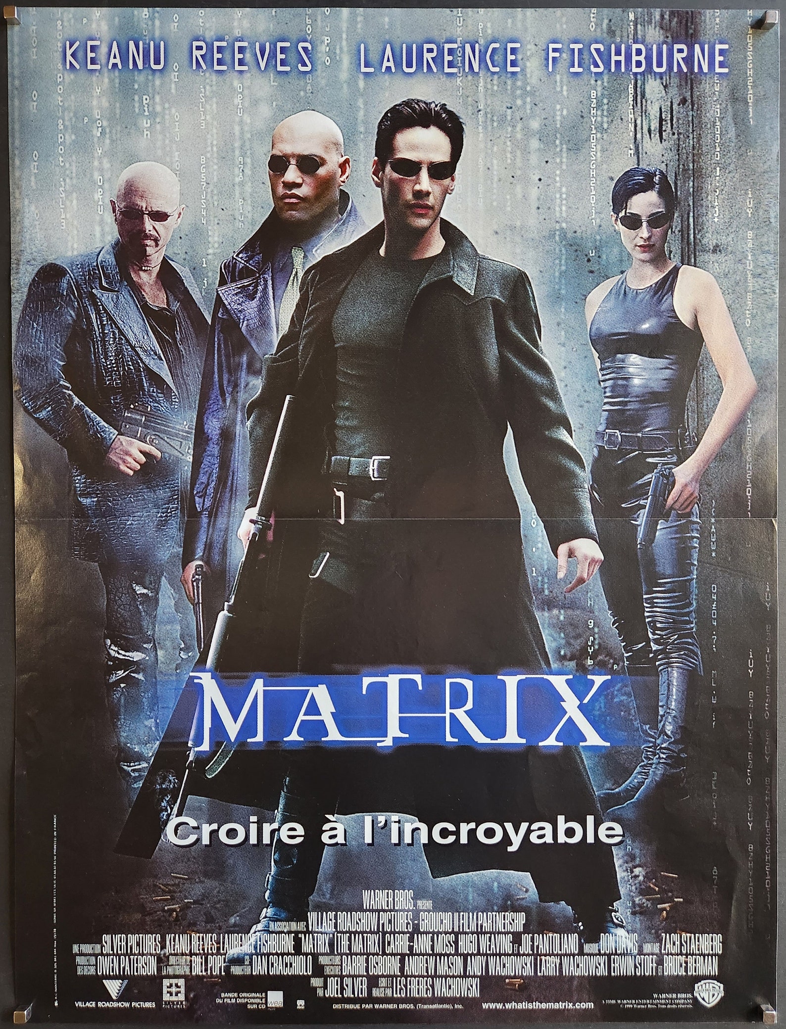Matrix Epic The Matrix-original Vintage Movie Poster of the Wachowski's Thrilling ...