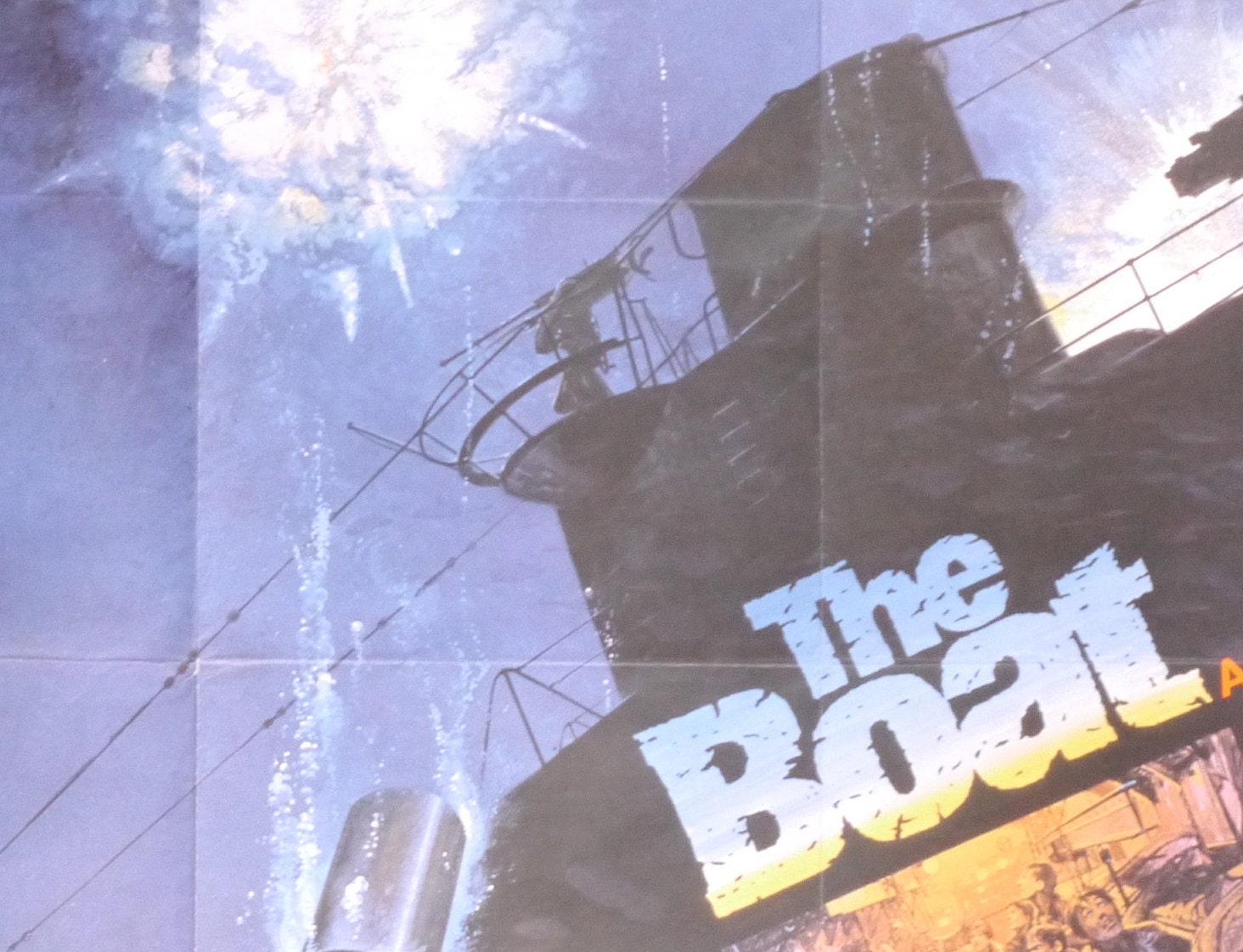 Das Boot Movie Poster 1981 23x46