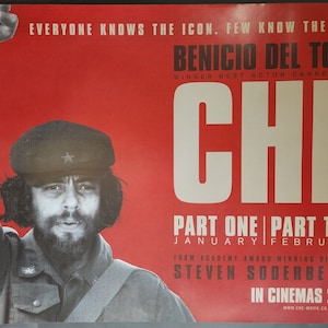 Che 1 CHE: Part One and Two-an Original Movie Poster of Steven Soderbergh's ...
