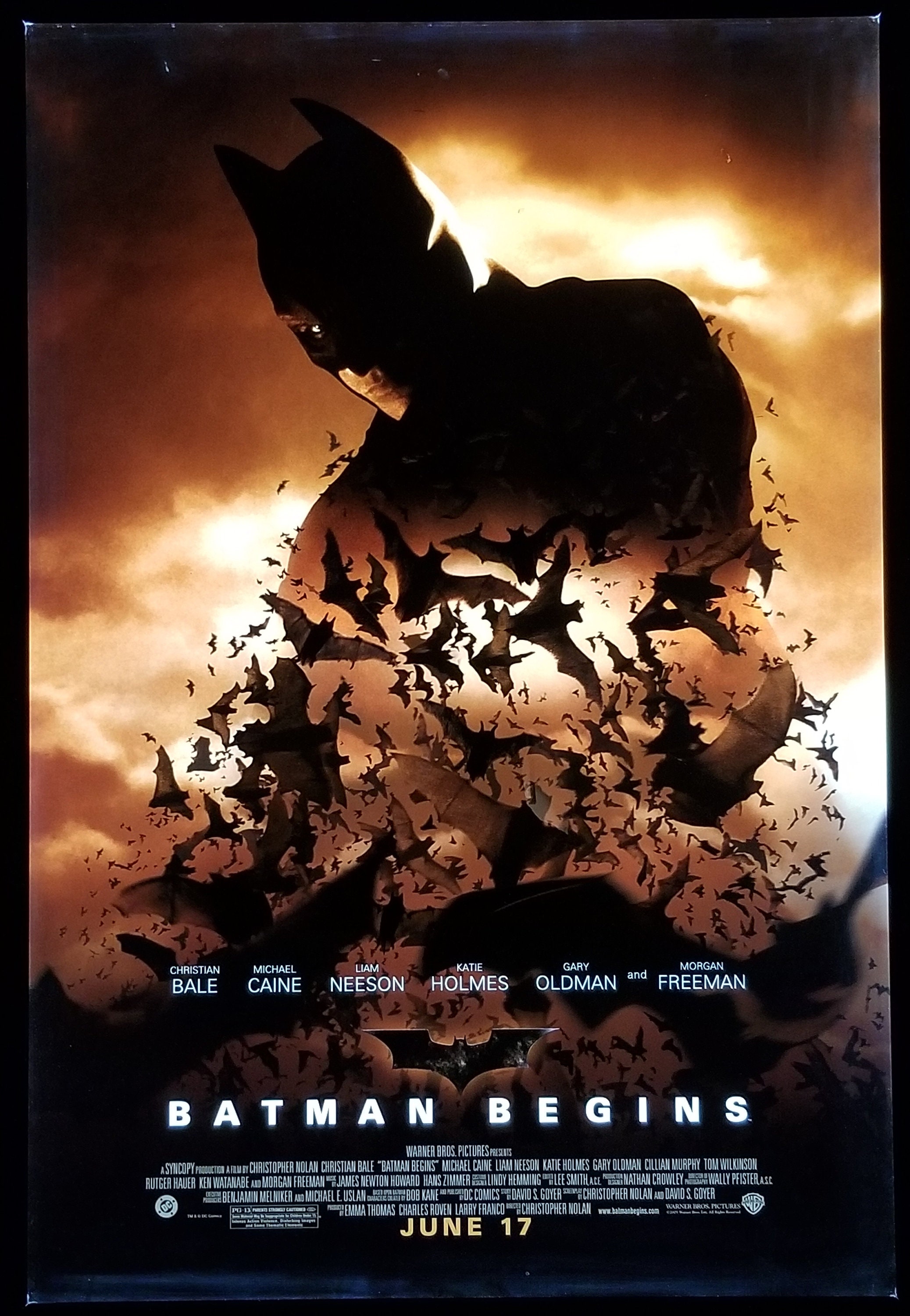 バットマン ビギンズ - クリスチャン・ベール、リーアム・ニーソン 