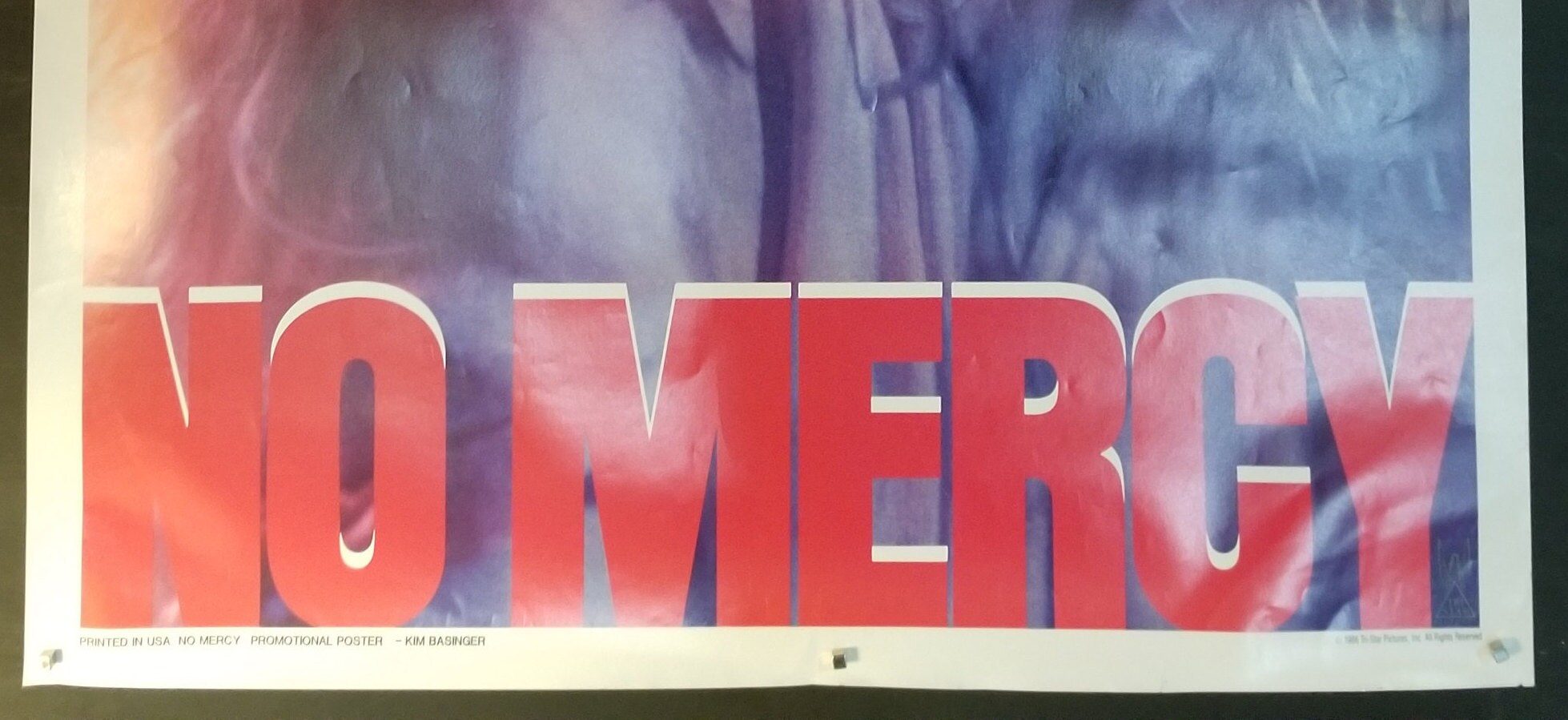 No Mercy-an Original Vintage Movie Poster for the Cajun Romantic