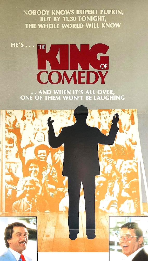The King of Comedy-an Original Vintage Movie Poster of Martin
