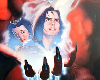 Legend 1985 Tim Curry Tom Cruise Ridley Scott Japanese Chirashi