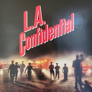 LA Confidential-Original Vintage Movie Poster of James Ellroy&#39;s Tale of Corruption and Vice with Russell Crowe, Guy Pearce and Kim Basinger