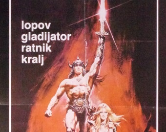 コナン・ザ・バーバリアン アーノルド・シュワルツェネッガー 11x17