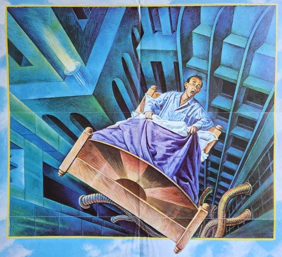 Brazil-an Original Vintage Movie Poster of Terry Gilliams Tale of