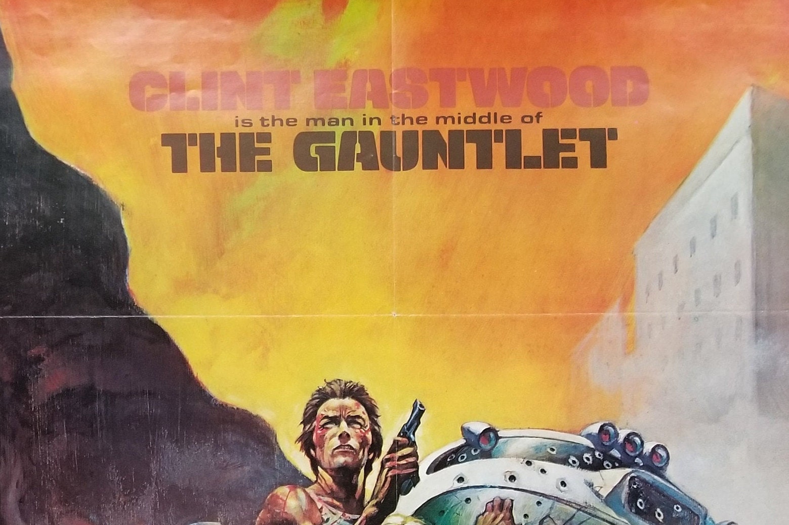 ガントレット　USオリジナル映画ポスター ガントレット USオリジナル映画ポスター The Gauntlet-An
