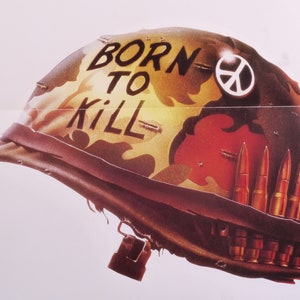 Full Metal Jacket-An Original Vintage Movie Poster for Stanley Kubricks Tales of the Vietnam War with Matthew Modine, and Vincent D'Onofrio