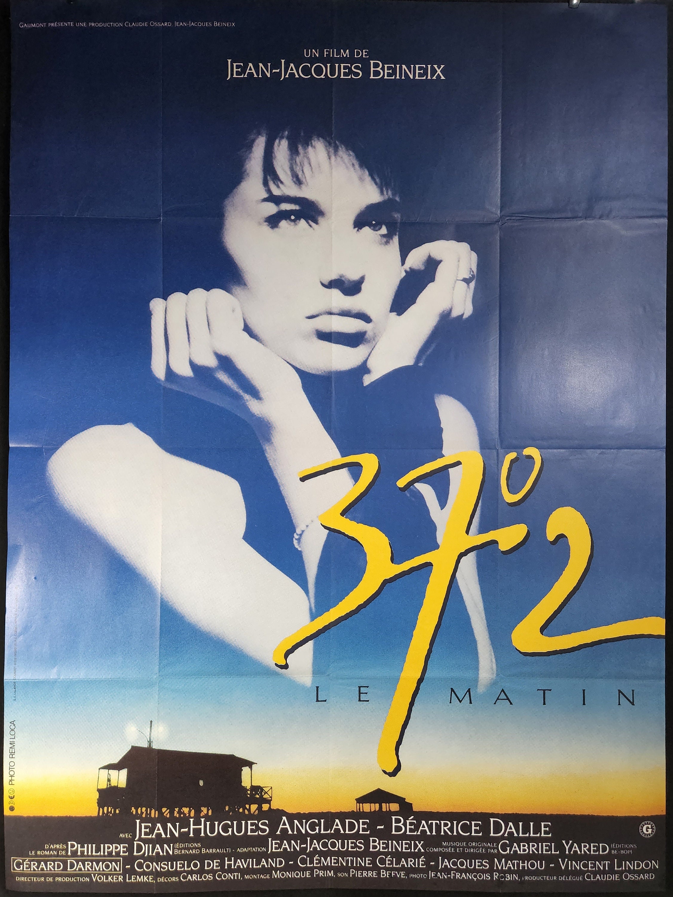 Betty Blue-an Original Vintage Movie Poster of Jean-jacques