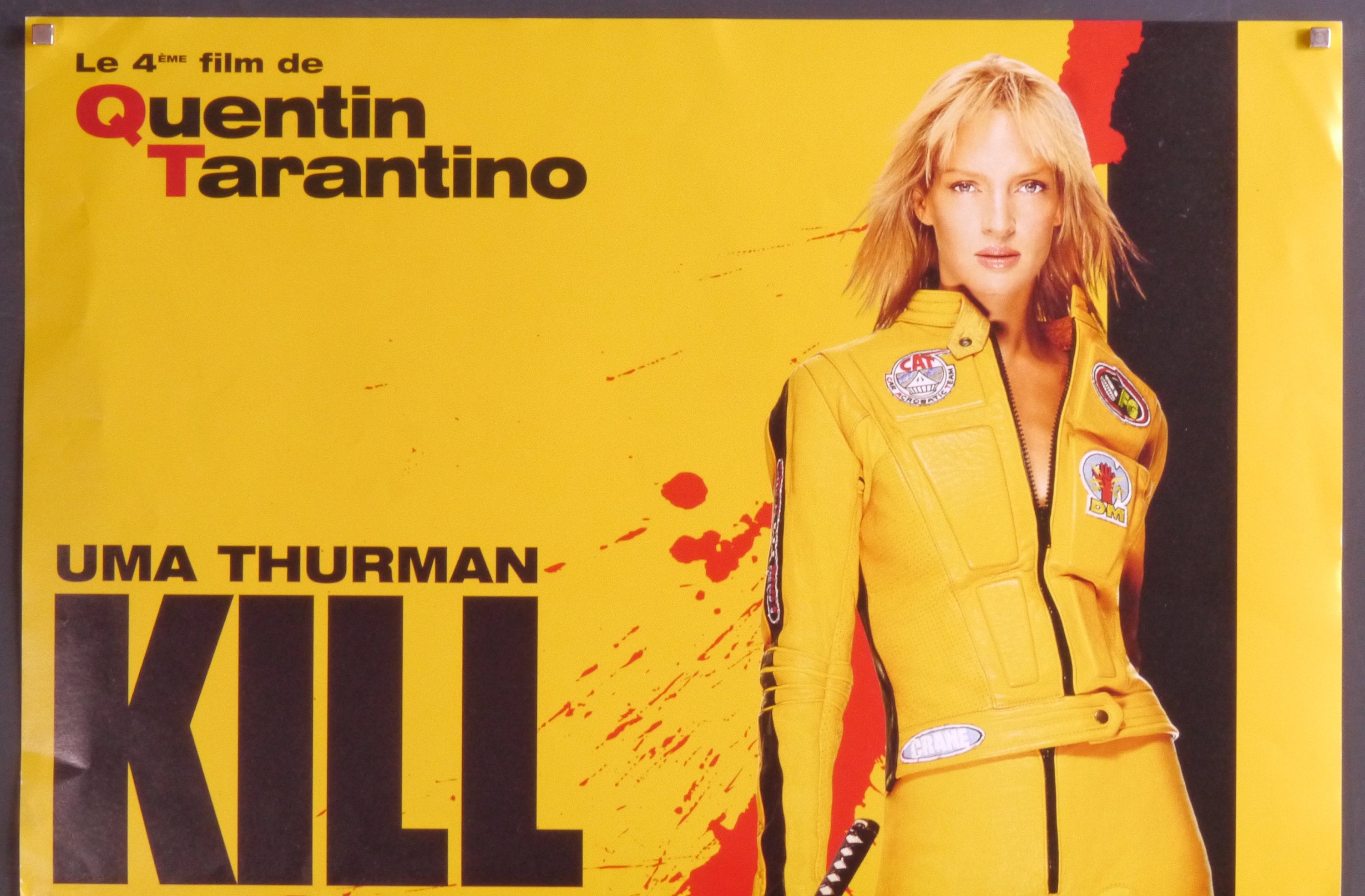 2003年 当時もの 映画 キルビル Kill Bill ハンカチ 非売品 2003年 当時もの 映画 キルビル Kill Bill ハンカチ 非売品