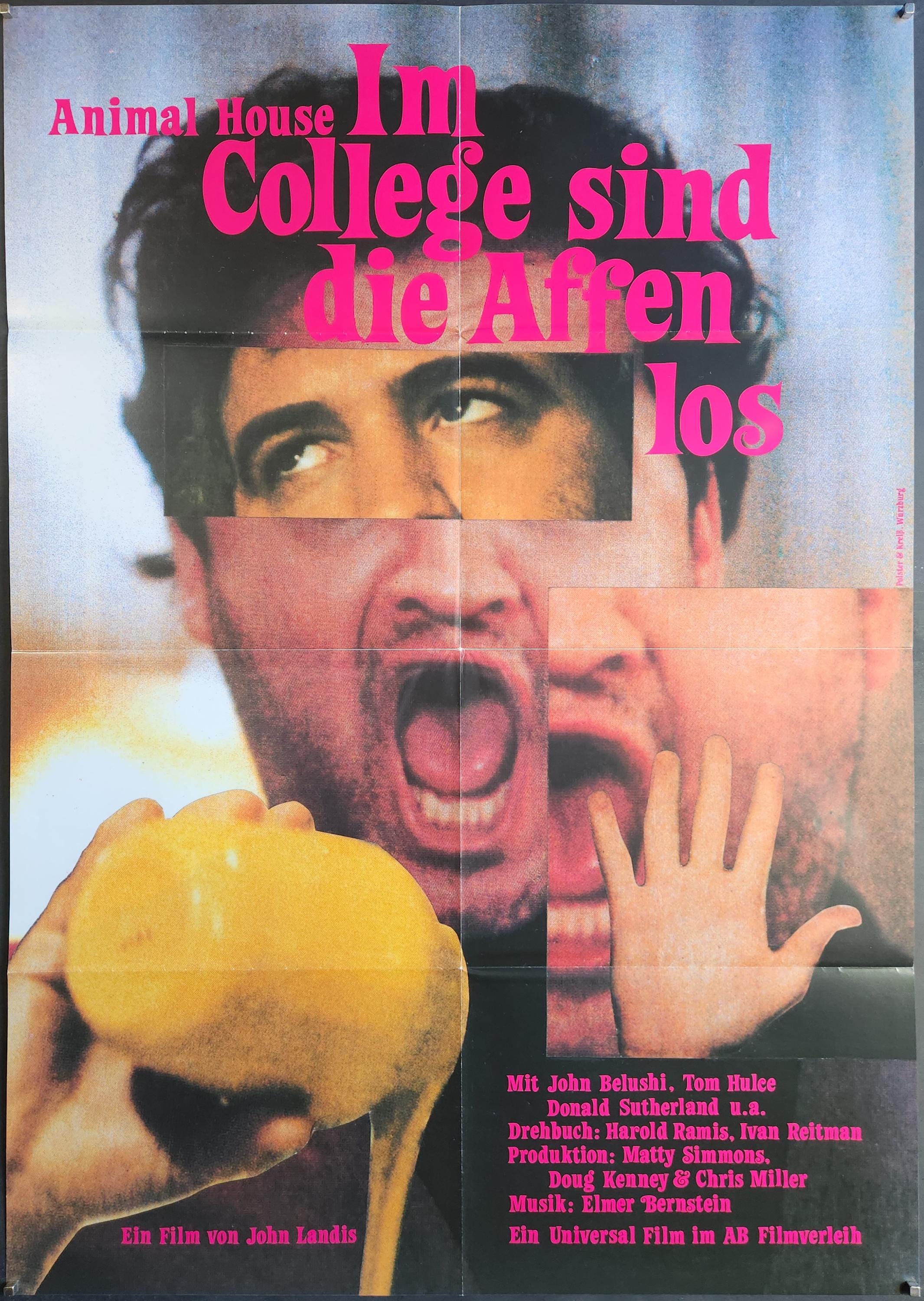 Animal House-Original Vintage Movie Poster of National Lampoons