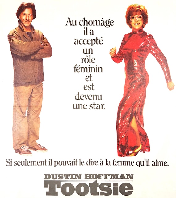 Tootsie-original Vintage Movie Poster of Sydney Pollack's Comedy
