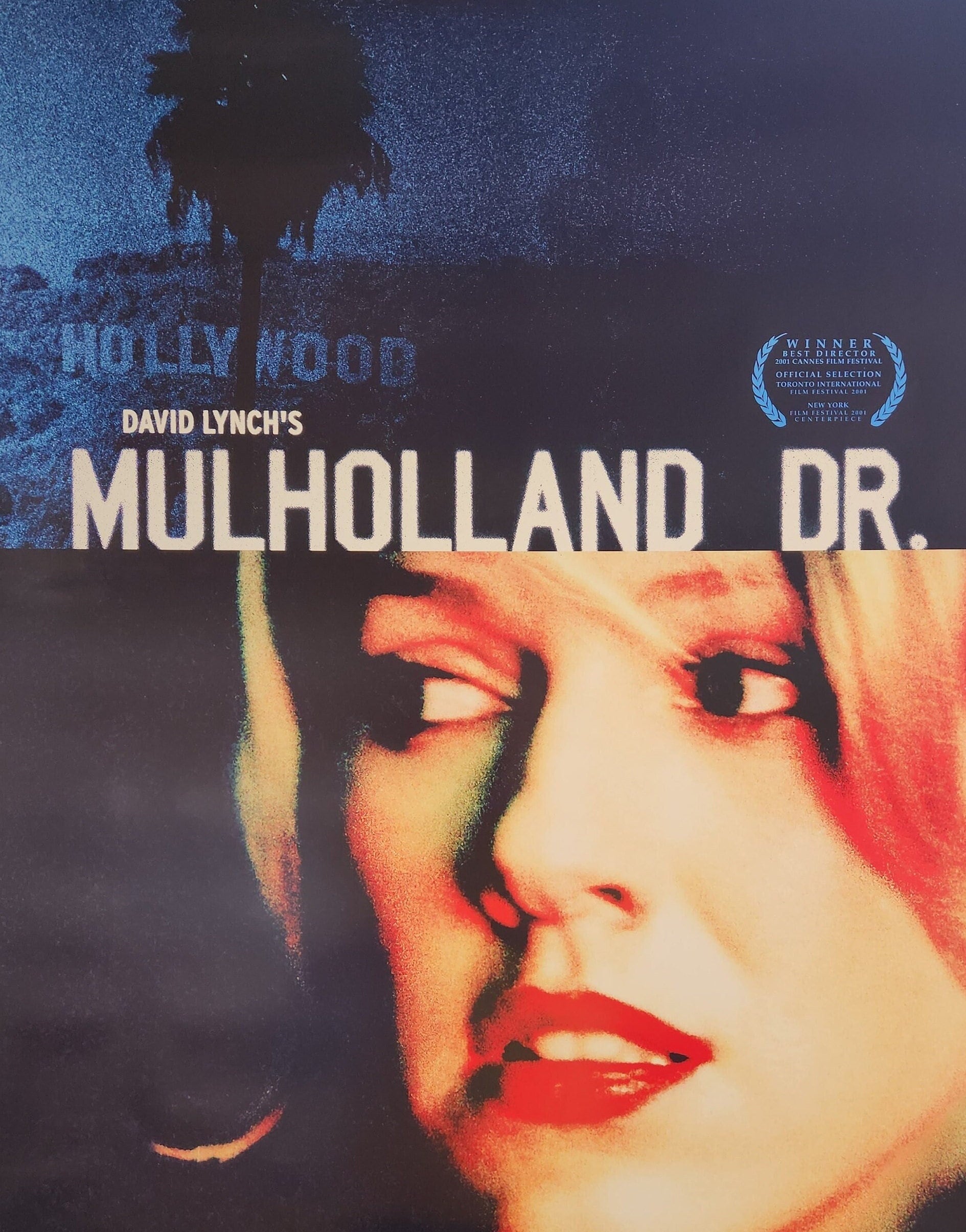 Mulholland Drive-original Vintage Movie Poster of David Lynch's