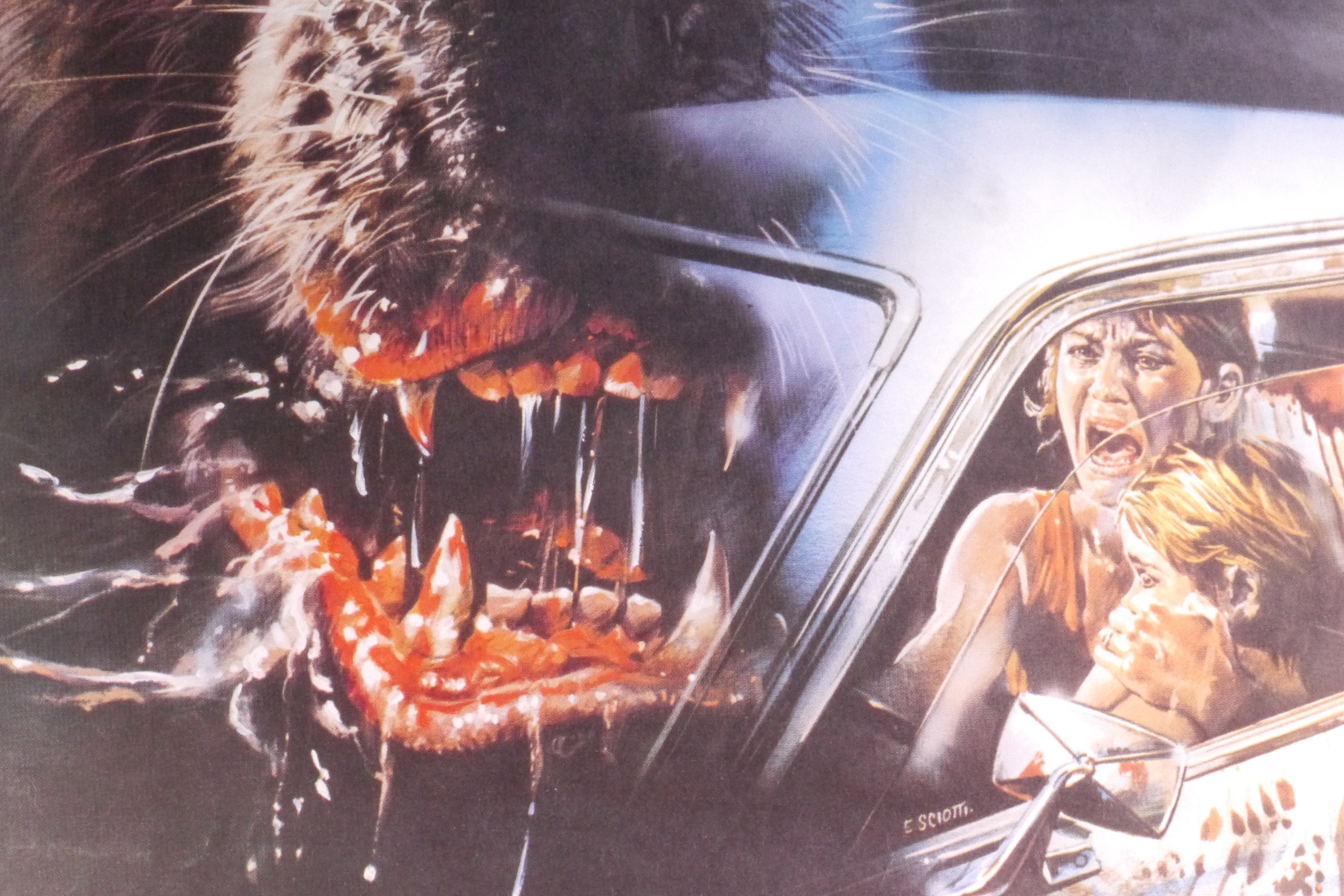 Cujo-original Vintage Turkish Movie Poster for Lewis Teague's