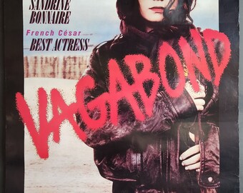 Vagabond-a Rare Original Vintage Home Video Movie Poster of Agnes