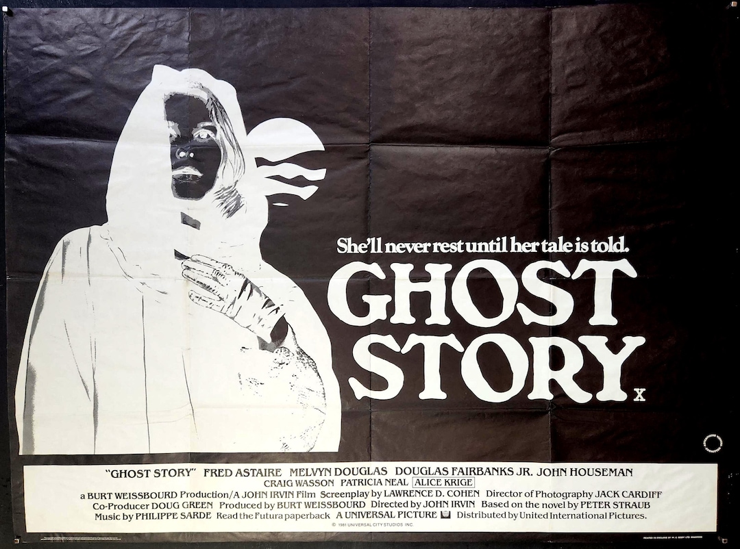 Ghost Story-original Vintage Movie Poster for John Irvin's