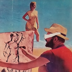 Age of Consent-A Rare Original Vintage Movie Poster for Michael Powell&#39;s Island Drama about Art and Beauty with James Mason and Helen Mirren