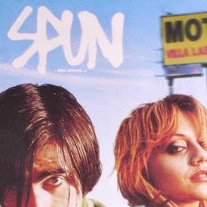 SPUN-Pôster original do filme vintage para Retrato Selvagem de LA Sprawl, de Jonas Åkerlund, com Jason Schwartzman, Brittany Murphy e Mickey Rourke