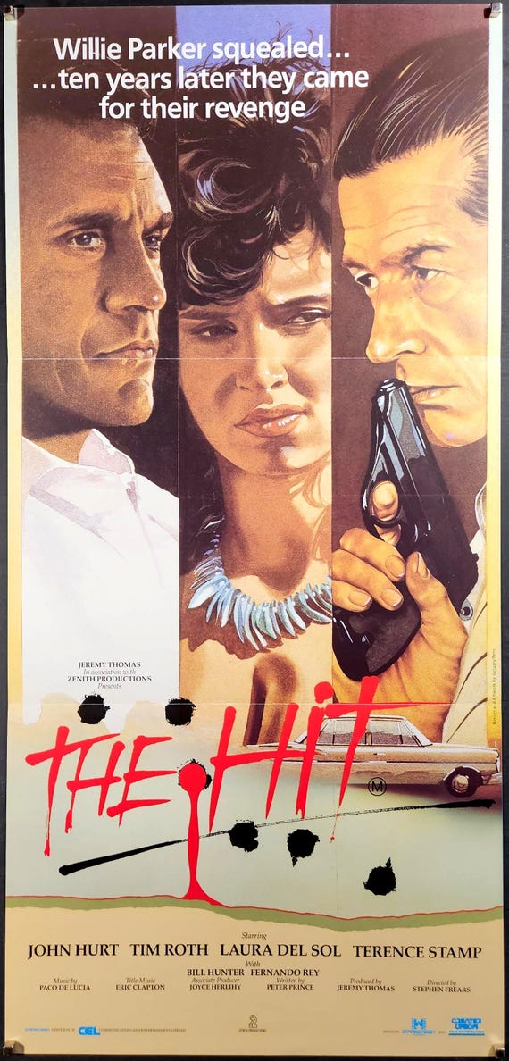 The Hit-an Original Vintage Movie Poster of Stephen Frears