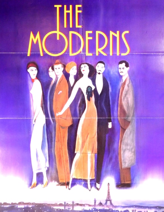 The Moderns-An Original Vintage Movie Poster of Alan Rudolphs