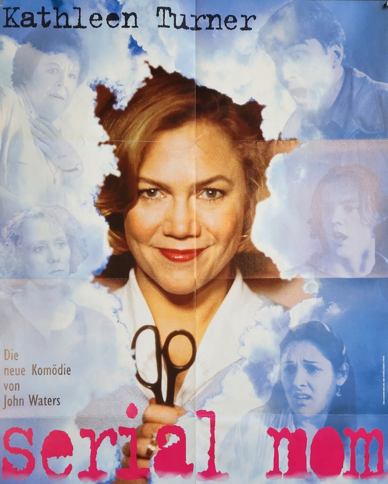 Serial Mom original Vintage Movie Poster Of John Water s Lyrical Serial Mom original Vintage Movie Poster Of John Water s Lyrical