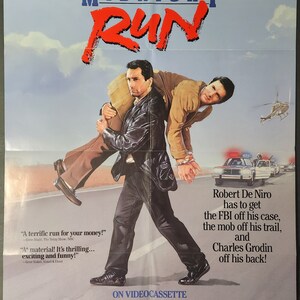 Midnight Run-Original Vintage Home Video Movie Poster of Martin Brest's Action Comedy with Robert De Niro, Charles Grodin and Yaphet Kotto. image 9