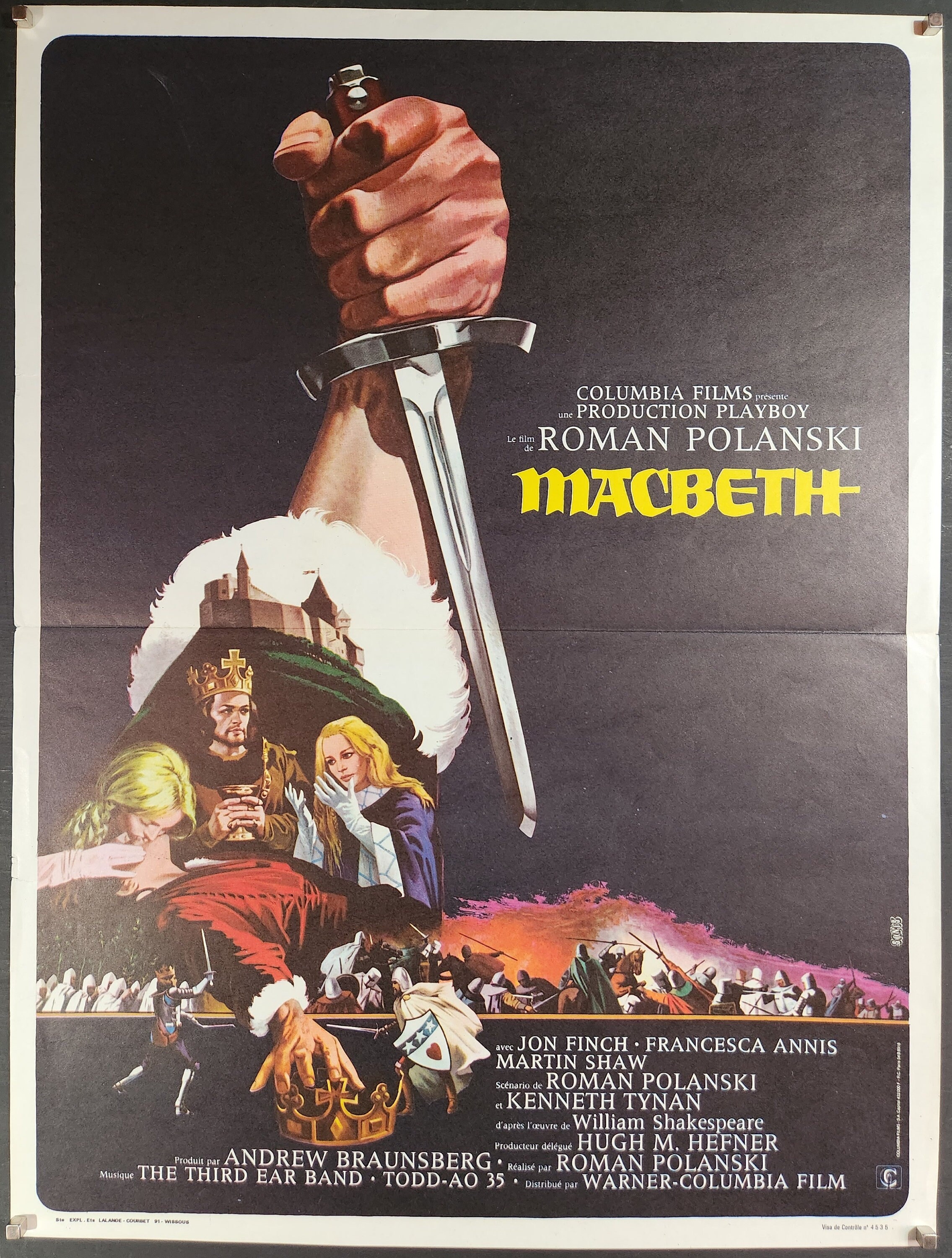 Macbeth-an Original Vintage Movie Poster of Shakespeare's Epic Tale of ...