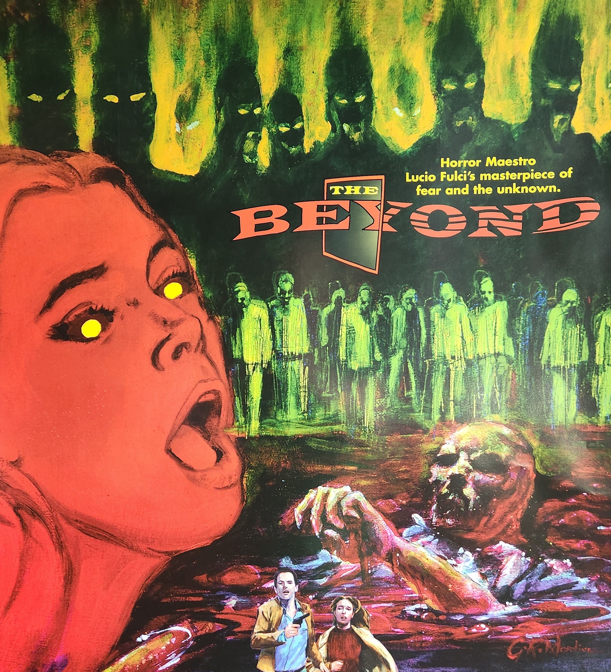 The Beyond-original Vintage Movie Poster of Lucio Fulcis Gateway