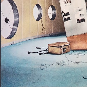 Solaris-A Rare Original Vintage Movie Poster of Andrei Tarkovsky's Surreal Space Odyssey with Natalya Bondarchuk and Donatas Banionis image 6