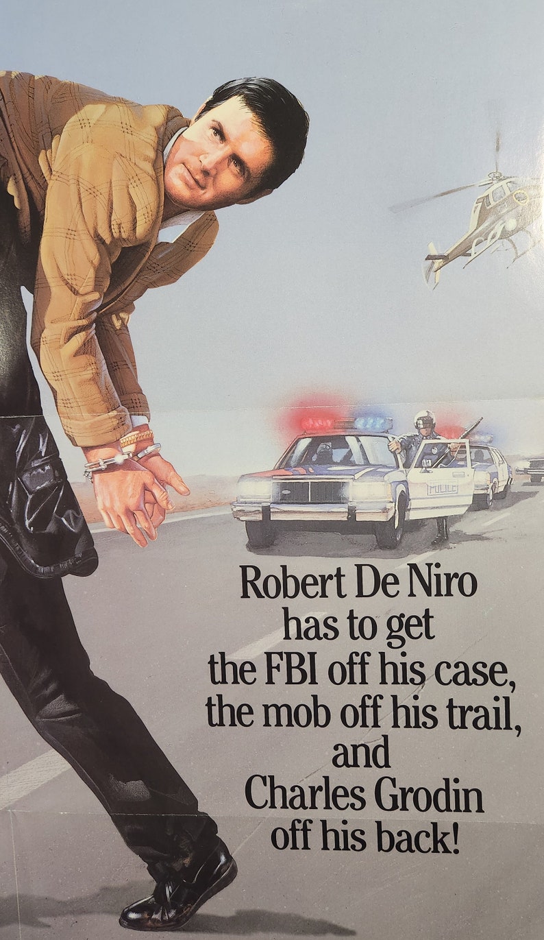 Midnight Run-Original Vintage Home Video Movie Poster of Martin Brest's Action Comedy with Robert De Niro, Charles Grodin and Yaphet Kotto. image 5