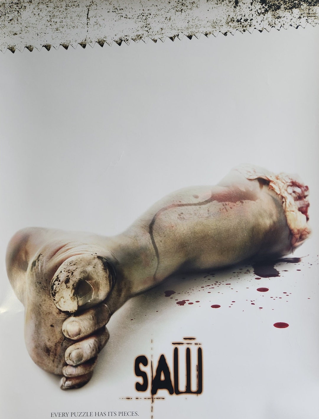 Saw-an Original Vintage Movie Poster for James Wan's Grisley Game of  Survival With Cary Elwes, Leigh Whanell, Dina Meyer and Danny Glover  UK