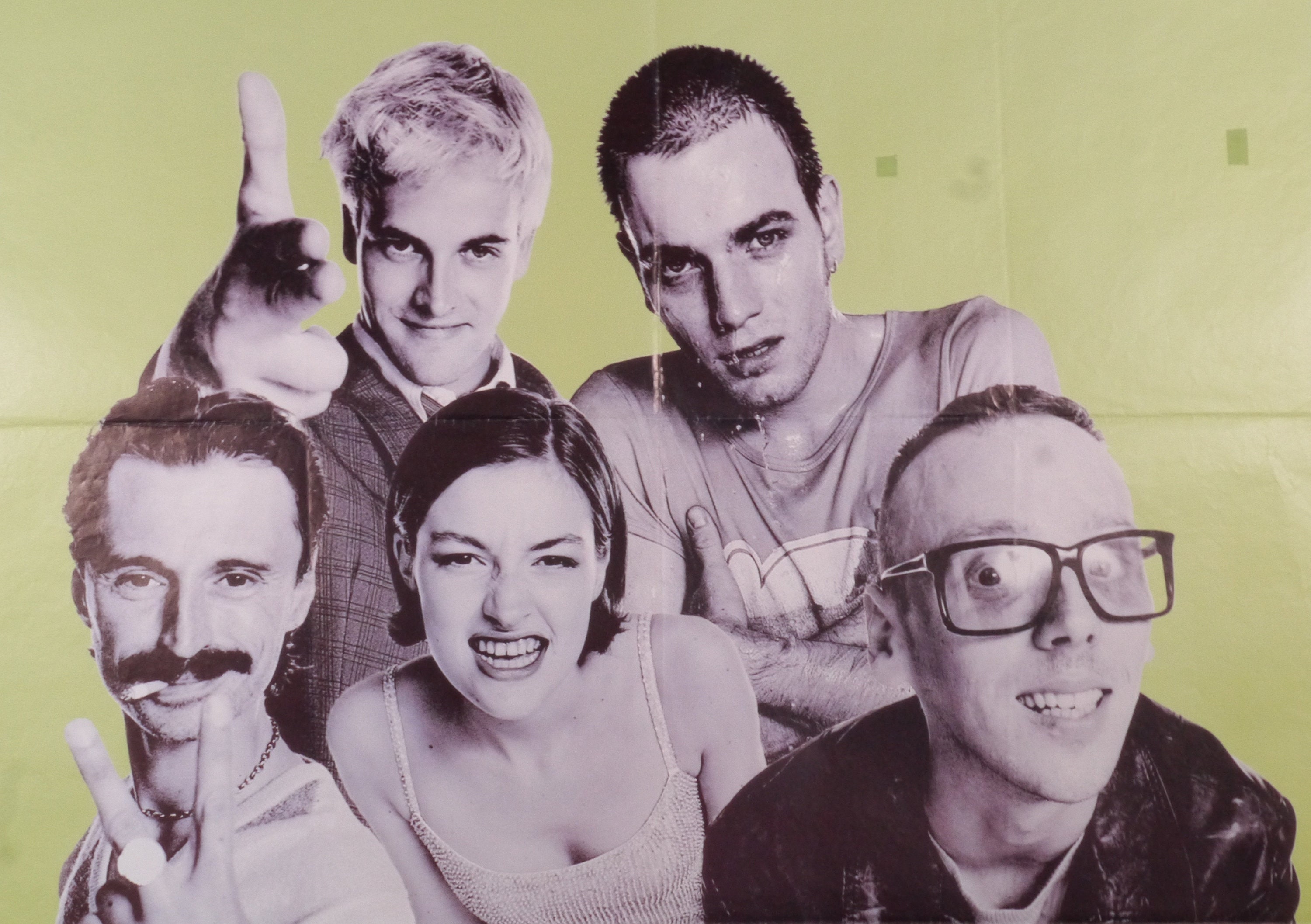 Trainspotting-an Original Vintage Movie Poster of Danny Boyle's