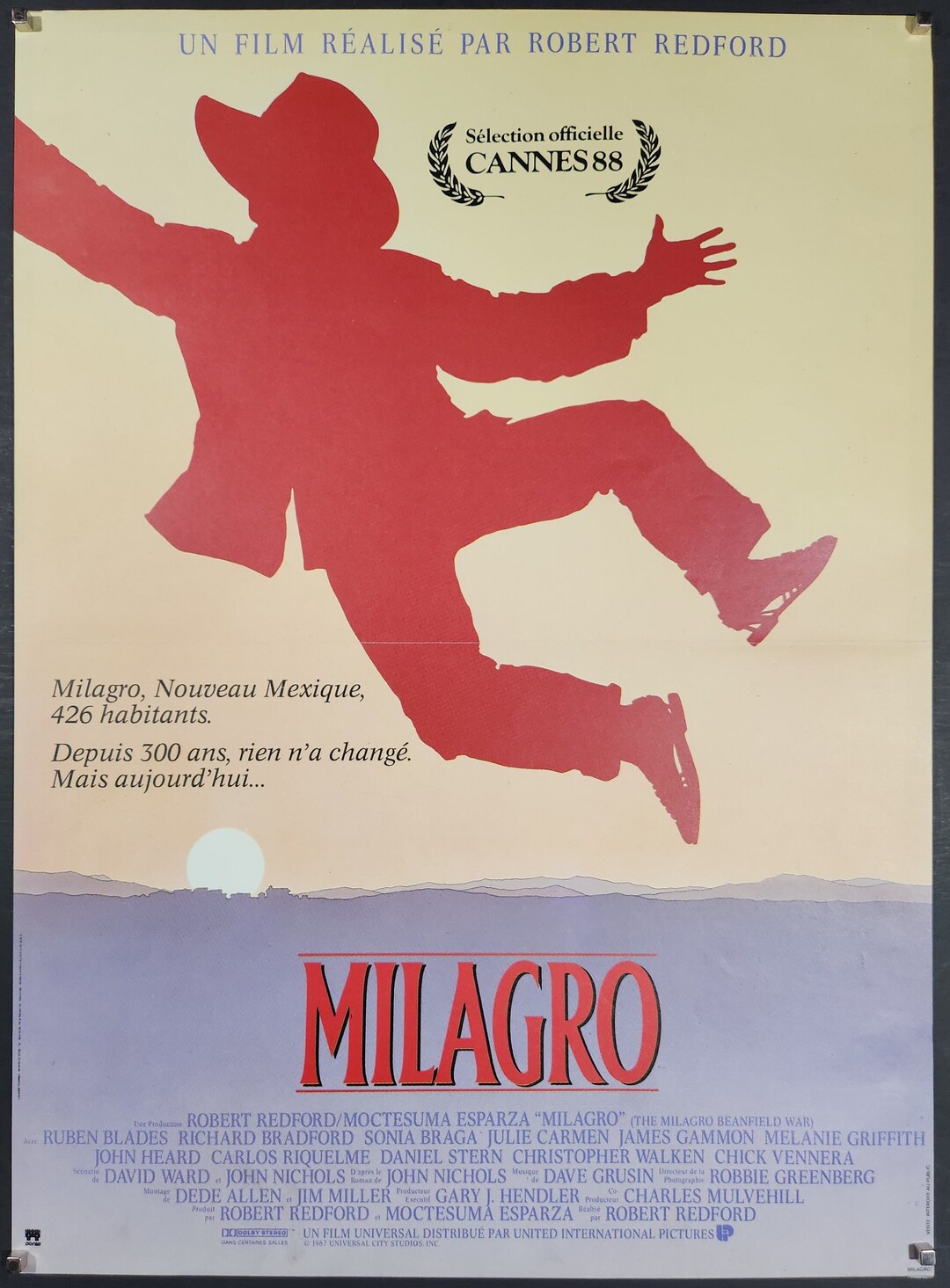 The Milagro Beanfield Waroriginal Vintage Movie Poster of Robert