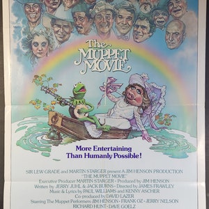 The Muppet Movie-an Original Vintage Movie Poster of Jim Hensons First ...