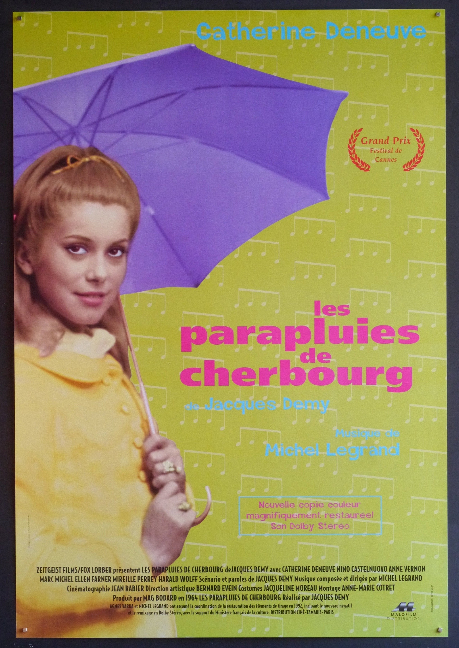 The Umbrellas of CherbourgA Rare Vintage Poster for Jaques Etsy