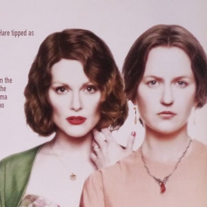 スティーヴン・ダルドリー監督の『3人の女性の肖像』のオリジナルヴィンテージ映画ポスター（メリル・ストリープ、ニコール・キッドマン、ジュリアン・ムーア出演）