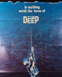 The Deep-an Original Vintage Movie Poster for Peter Benchley's