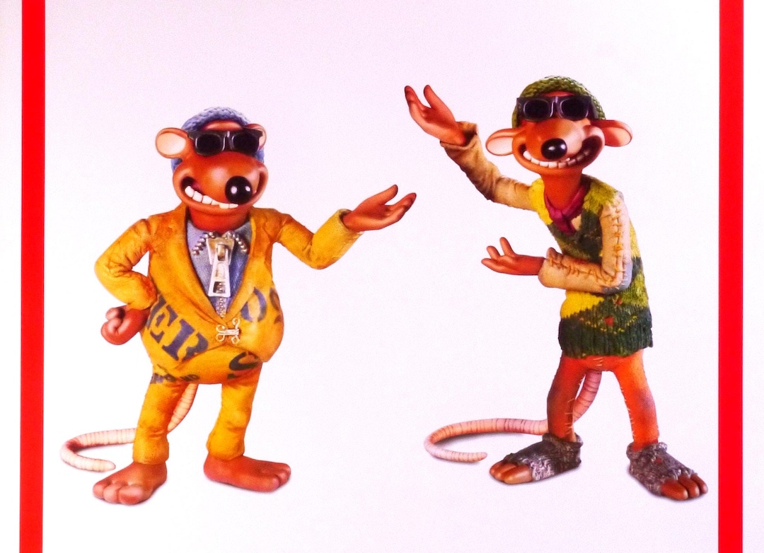 Chicken Run-an Original Vintage Movie Poster for Nick Park's Great