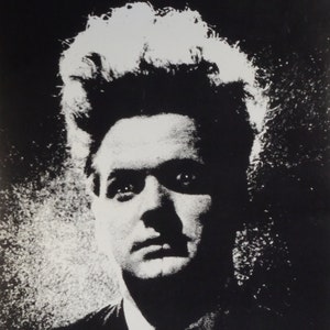 Eraserhead - Manifesto originale del film Surreal Mystery of the Soul di David Lynch, pubblicato dalla IRS Records per la colonna sonora del film
