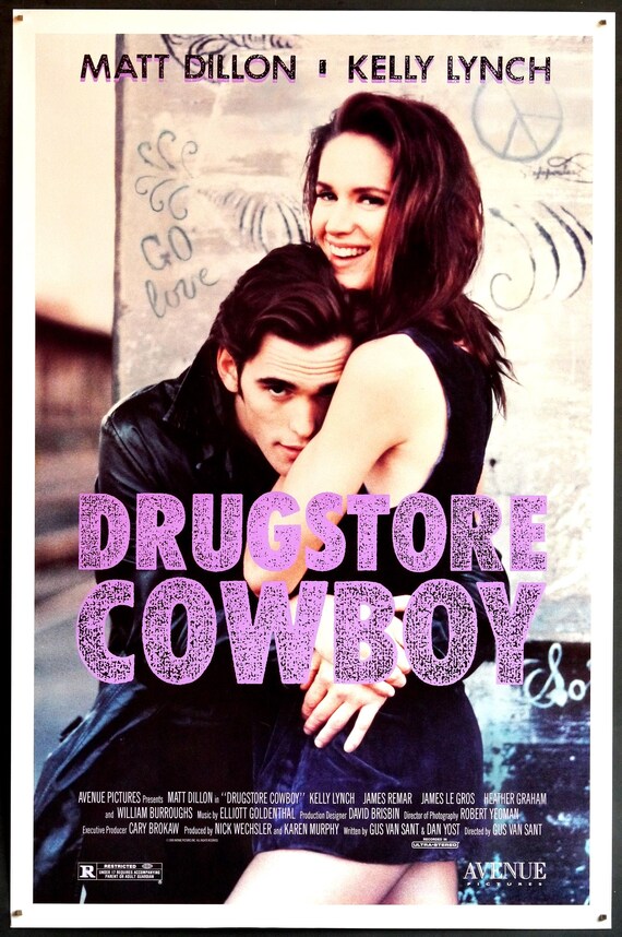 Drugstore Cowboy-original Vintage Movie Poster of Gus Van Sants