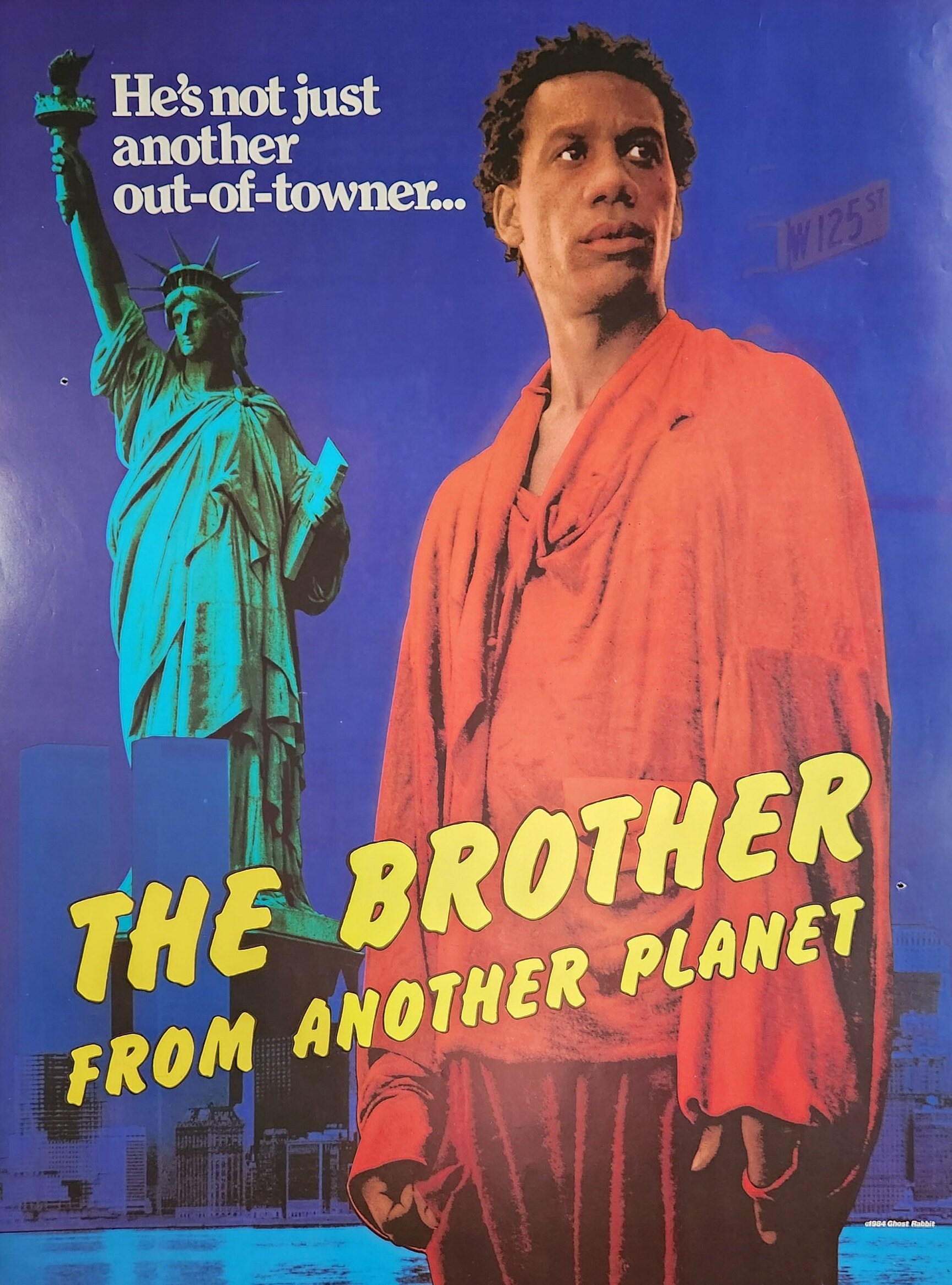 The Brother From Another Planet-rare Original Vintage Movie Poster