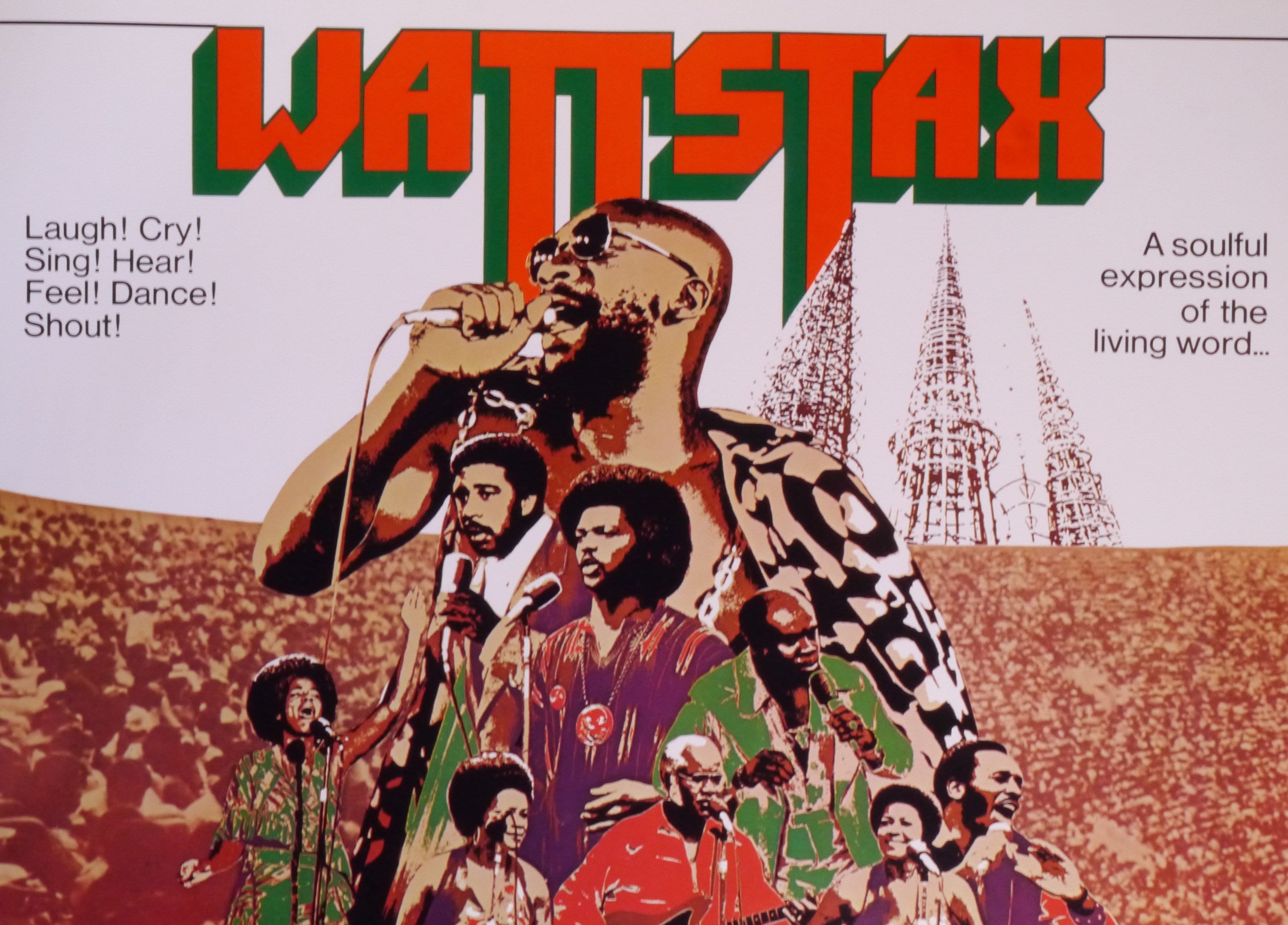 Buy Wattstax-an Original Vintage Movie Poster for Mel Stuart