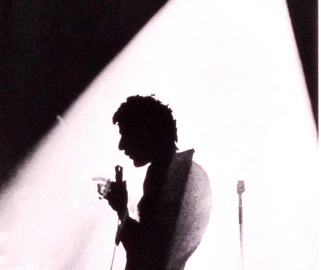 Lenny-An Original Vintage Movie Poster for Bob Fosse's Raw Biography of Lenny Bruce and Honey Bruce with Dustin Hoffman and Valerie Perrine