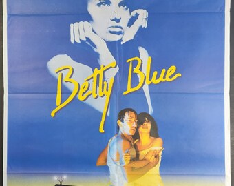 Betty Blue-an Original Vintage Movie Poster of Jean-jacques