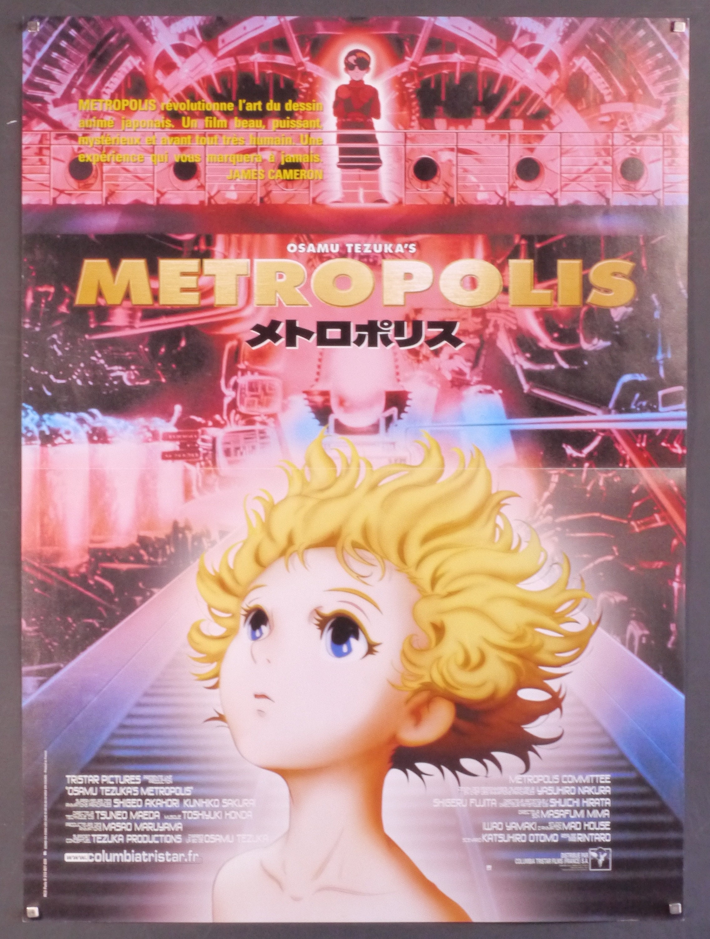 original Vintage French Movie Poster photo