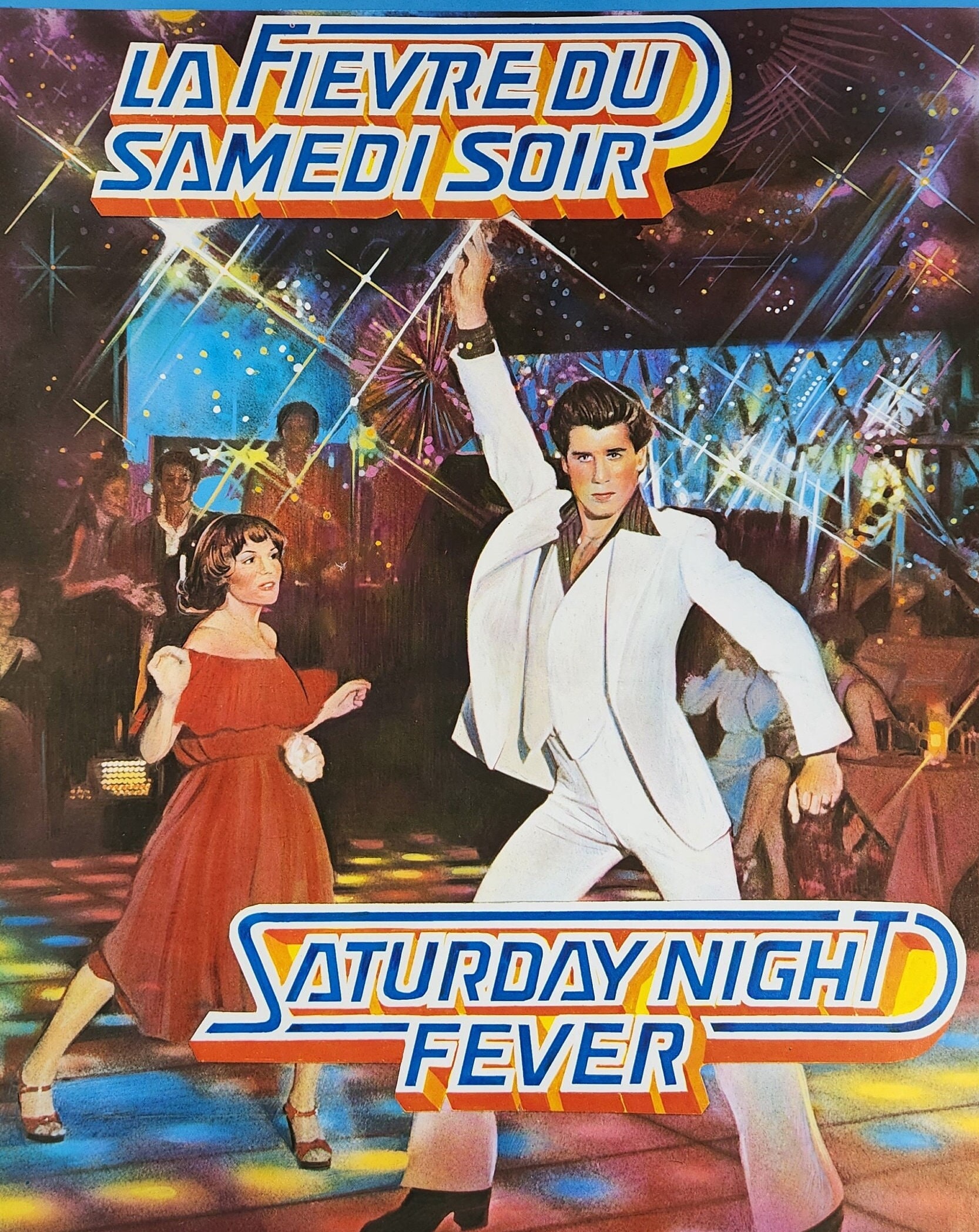 Saturday Night Fever-original Vintage Movie Poster of John Badhams