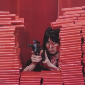 La Chinoise: póster de película original de la sátira política de la rebelión estudiantil de Jean-Luc Godard con Anne Wiazemsky y Jean Pierre Léaud