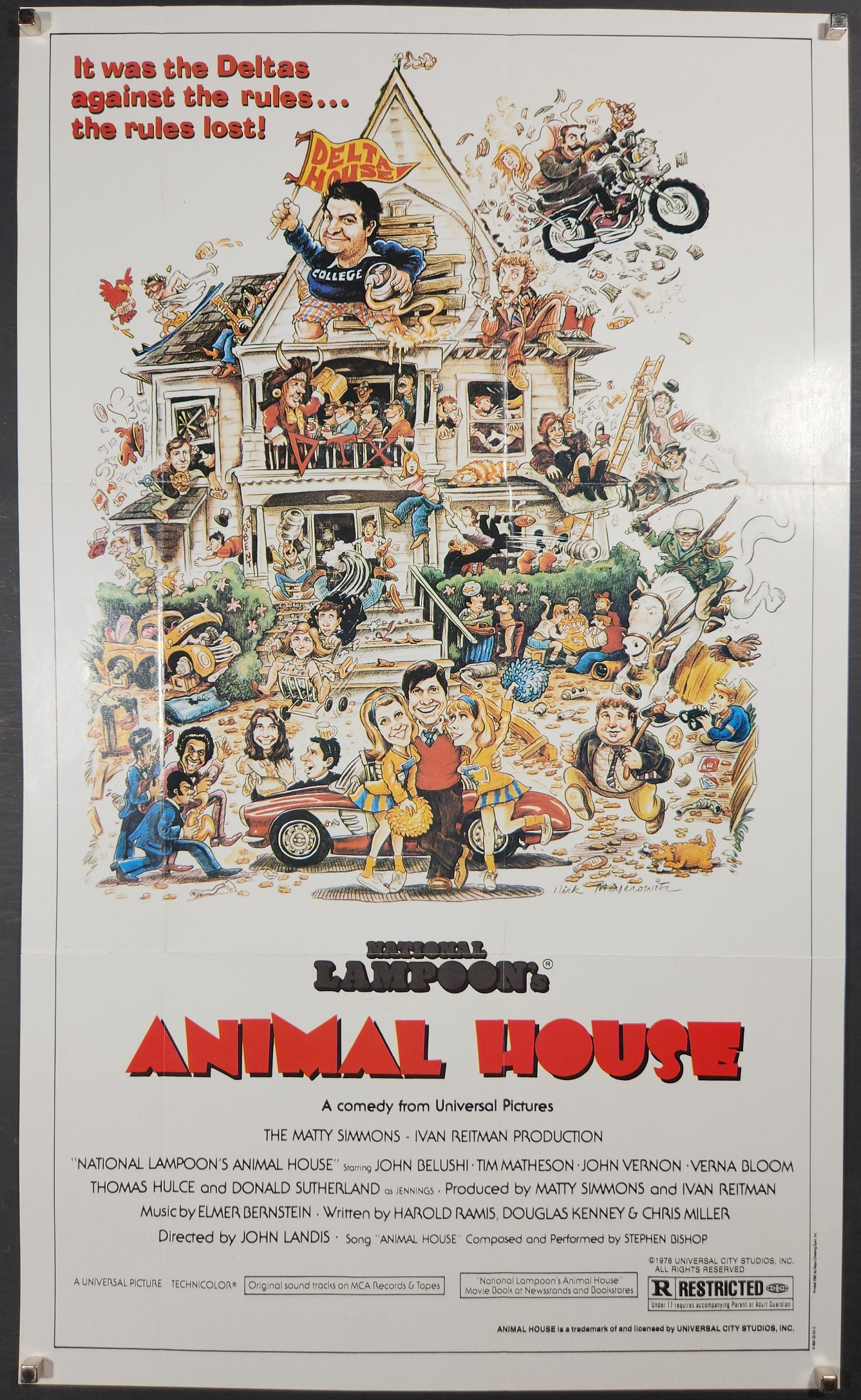 Animal House Movie Poster