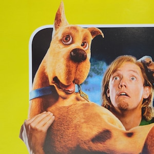 Scooby Doo-Original Vintage Movie Poster del debut en la pantalla grande de Mystery Machine, los malditos niños entrometidos y el único SCOOB